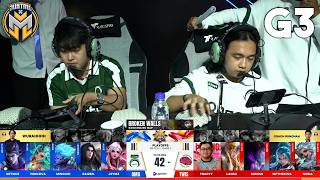 OMG vs TWISTED - GAME 3 | Playoffs Day 1 | MPL Philippines Season 17 screenshot 3