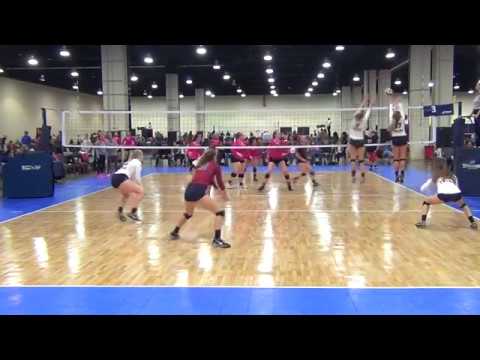 Volleyball to the camera #5