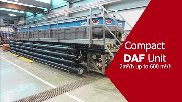 Dissolved Air Flotation Unit DAF by Toro Equipment