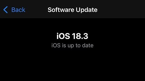 How To Install Software Update iOS 18.3