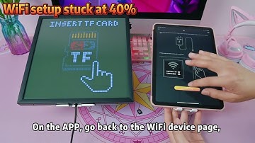 Divoom Pixoo-64 : How to fix WiFi connect process stuck at 40%?
