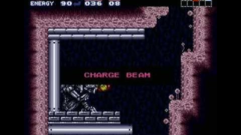 Super Metroid Walkthrough 100% Part 2 Energy Tank,Super Missile,Reserve Tank,Charge Beam,Spazer Beam