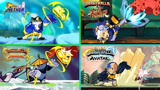 Every WU SHANG CROSSOVER in Brawlhalla 1v1