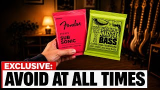 Bass Strings Every Player Gets Wrong (And What to Actually Use)