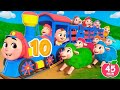 Learn 1 To 10 Counting 🐤 | Sing Along Number Nursery Rhyme | Bebe Rhymes Rendra