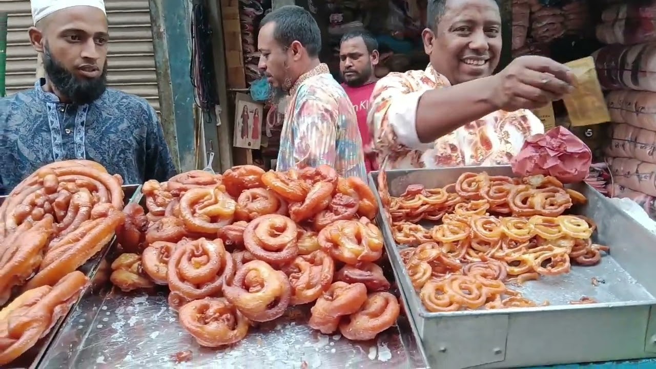 ঐতিহাসিক পুরাতন ঢাকার চকবাজারের ইফতার। #subscribe #foryou #usa #food #chawkbazar 