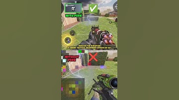 ✅ Tactical Mask Perk Tutorial in CODM BR 🔥💯 Codmobile Tips and Tricks #shorts #codmbr #codmiphone