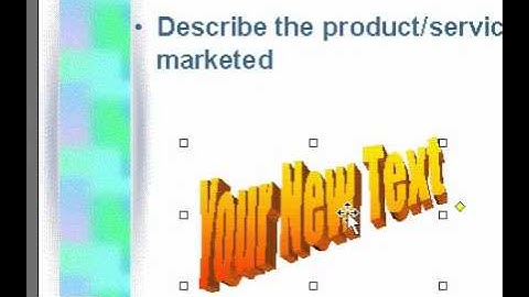 Microsoft Office PowerPoint 2000 Delete text effects