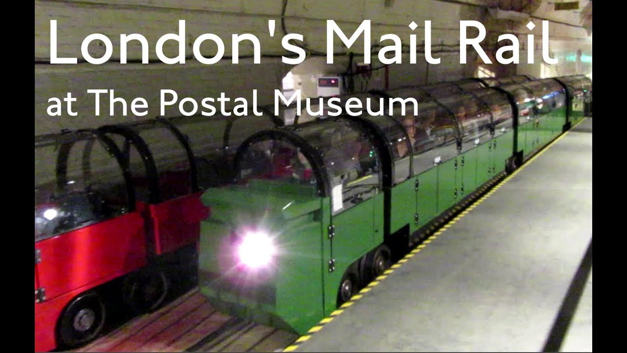 The London's Mail Rail at The Postal Museum YouTube