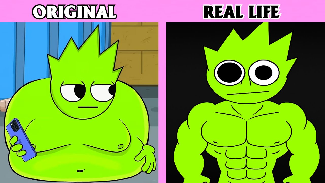 Best TikToks of Incredibox Sprunki: Owakcx Gym | Original vs Plush Toys