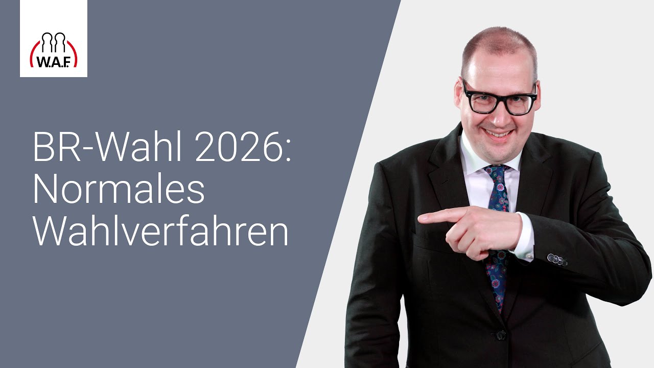 Betriebsratswahl 2026 - Normales Wahlverfahren