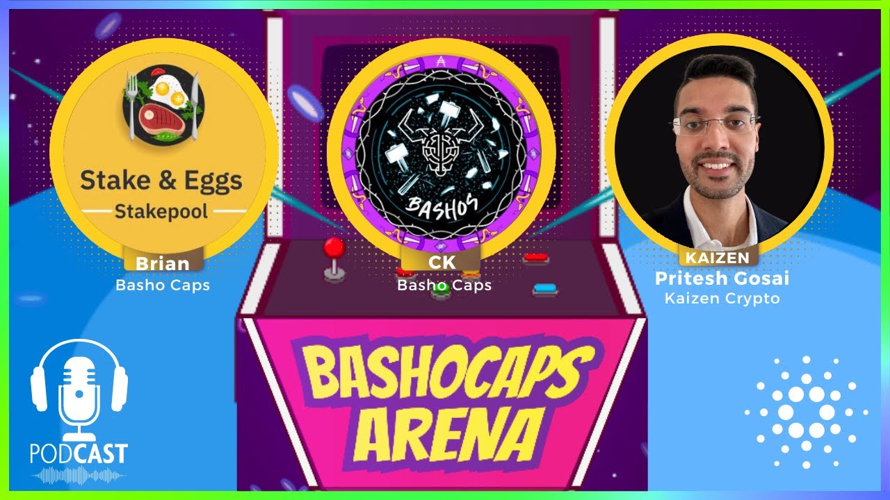 Bashocaps: Retro Cardano NFT Game | Arcade Blockchain Gaming