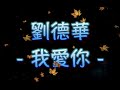 劉德華 我愛你 中文字幕 高音質 國語歌曲 氛圍版