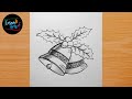 Christmas Bells Drawing || How To Draw Christmas Bells