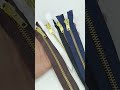 resleting zipper YKK 30 cm gold open end #resleting #zipper #ykk #shorts #fyp #fyi #viral #foryou