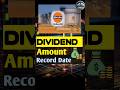 Indian Oil Corporation Dividend 2026 #shortsfeed