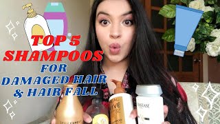 TOP 5 SHAMPOOS FOR DRY & DAMAGED HAIR