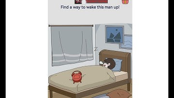 Brain out 2 level 142 find a way to wake this man up walkthrough solution