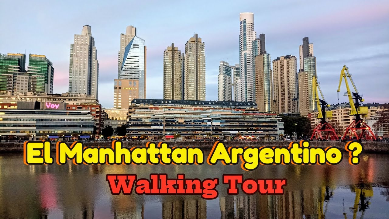 Es Argentina ? Recorriendo todo Puerto Madero en Buenos Aires 🇦🇷