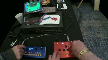 ETC Video Synth ( ! ) by Critter and Guitarri !  at SynthPlex 2019  z11