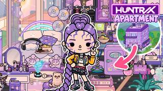 I Built Rumi’s Apartment 💜 🎤 | KPop Demon Hunters | Toca Boca World