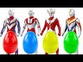 奧特曼發光人偶迷你怪獸扭蛋奇趣蛋 奧特曼對戰怪獸 ultraman surprise eggs gashapon超人力霸王扭蛋