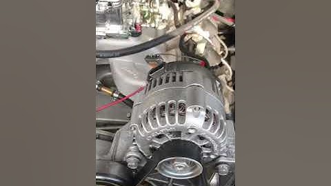 Carbed LS swap Alternator wiring