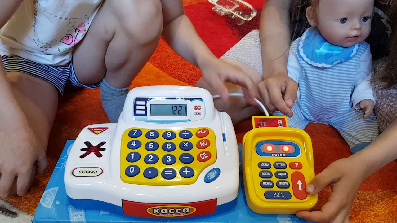 Распаковка игрушки Касса для детей от СОФИКОША ТВ Играем в магазин 🤩 ...