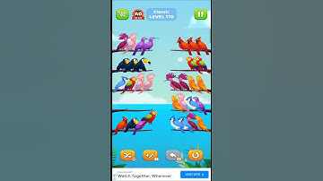 Bird Sort Puzzle l Classic Level 170 l Bird Sort Color Puzzle l Bird Sort Puzzle Challenge - Birds