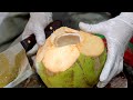 Coconut Jelly Making | Thai Fruit