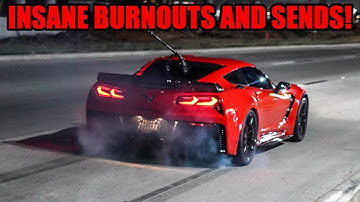 MODIFIED CARS GO CRAZY LEAVING CAR MEET WITH DIABOLICAL FULL SENDS! (Burnouts, Drifts, INSANITY!)