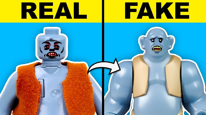 REAL vs FAKE LEGO!