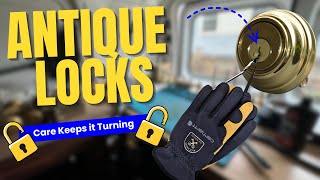 Picking and Preserving an Antique Deadbolt 🔐