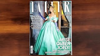 Tatler April 2024 Joely Richardson | ASMR Magazine Flip Through