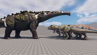 Gigas VS Titanosaur! Epic Battles! Ark Survival Ascended