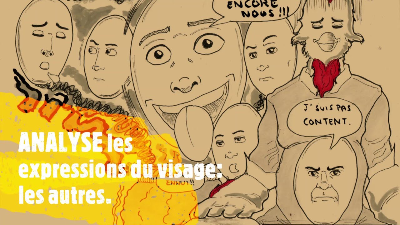 Comment DESSINER et ANALYSER les expressions du visage: les AUTRES # ...