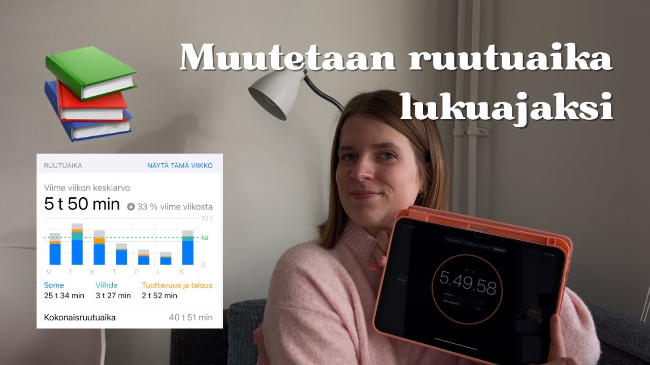 Luin 3 kirjaa PÄIVÄSSÄ?📖 LUKUHAASTE