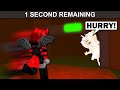 She ESCAPED LAST SECOND In Flee The Facility! (Roblox)