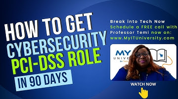 How to Get Cybersecurity GRC (PCI-DSS Framework) Role in 90 Days!