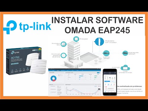 Descargar e Instalar Software OMADA EAP 245  - tp-link