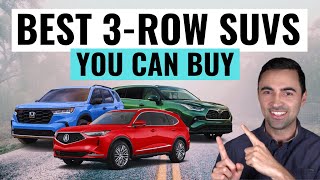 BEST 3 Row SUV's You Can Buy For 2024 || Best 7 Seater SUV's For Reliability \& Value