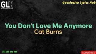 You Dont Love Me Anymore S  Cat Burns    Gasclusive S Hub glh