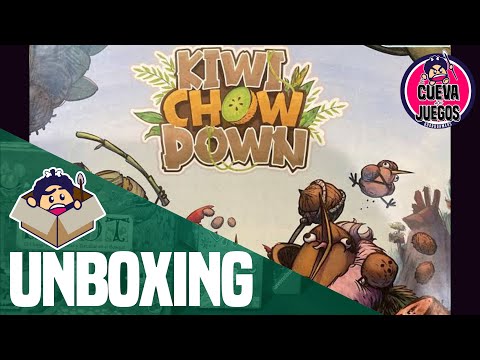 ?✂️?♟️ Unboxing Kiwi Chow Down - La Cueva de los Juegos