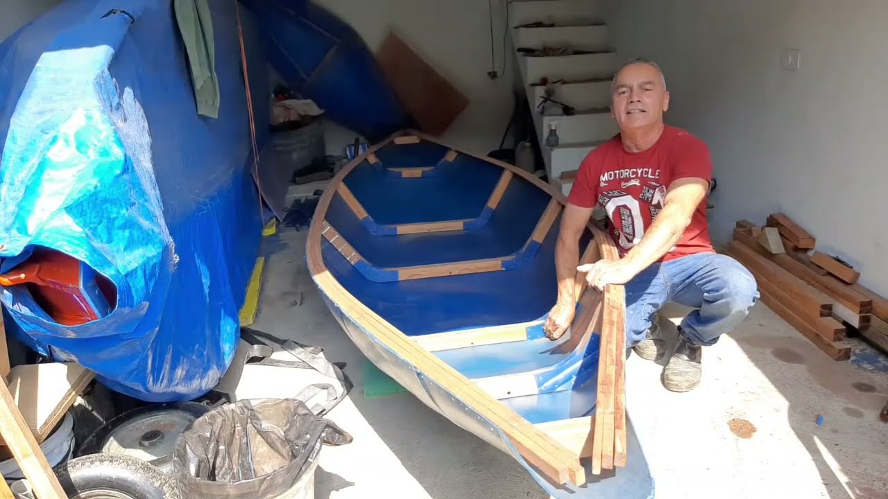 canoa de quatro bombona fazendo acabamento dos bicos (parte 5)