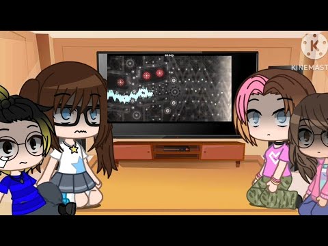 Me, my girlfriend and my friends react to Ton 618 | Gacha Club & Geometry Dash (Sub Ita-Eng)