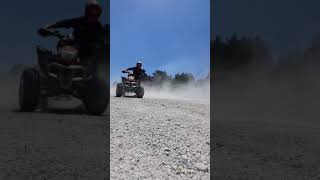 Atv Bashan 200cc drift on dirt!!