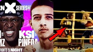 KSI vs Luis Alcaraz Pineda BOXING FOOTAGE