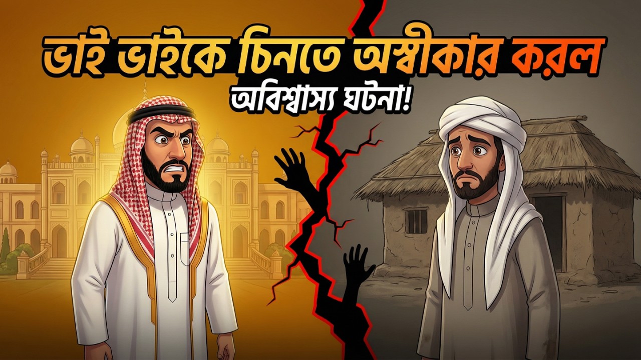 ভাই ভাইকে চিনতে অস্বীকার করল | ধনী-গরিবের সত্যি গল্প | ইসলামিক মোরাল স্টোরি