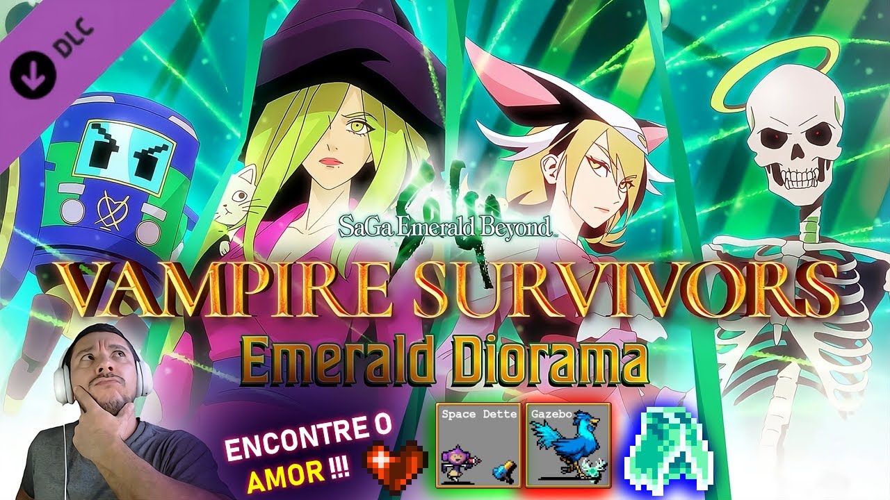 DLC Emerald Diorama #4 - Como desbloquear o Gazebo e a Space Dette