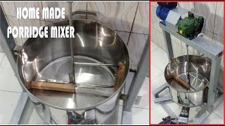 Tidak Capek Lagi !! Mesin Mixer Untuk Memasak Bubur Kapasitas 50 liter | Hemat Tenaga Dan Waktu